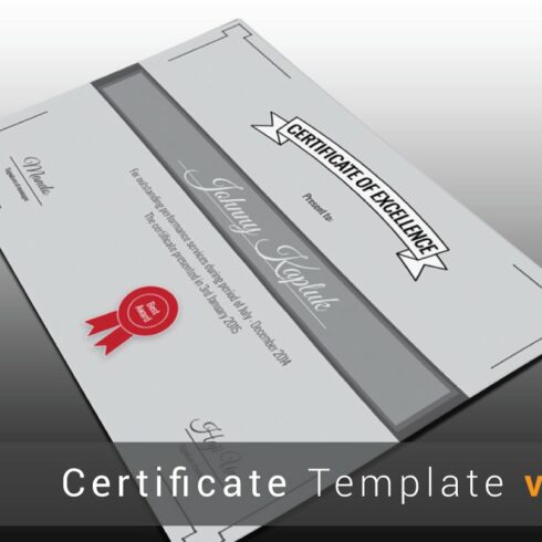 Certificate Template v.01 cover image.