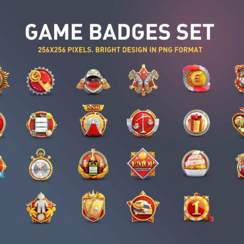 Game Badges set cover image.