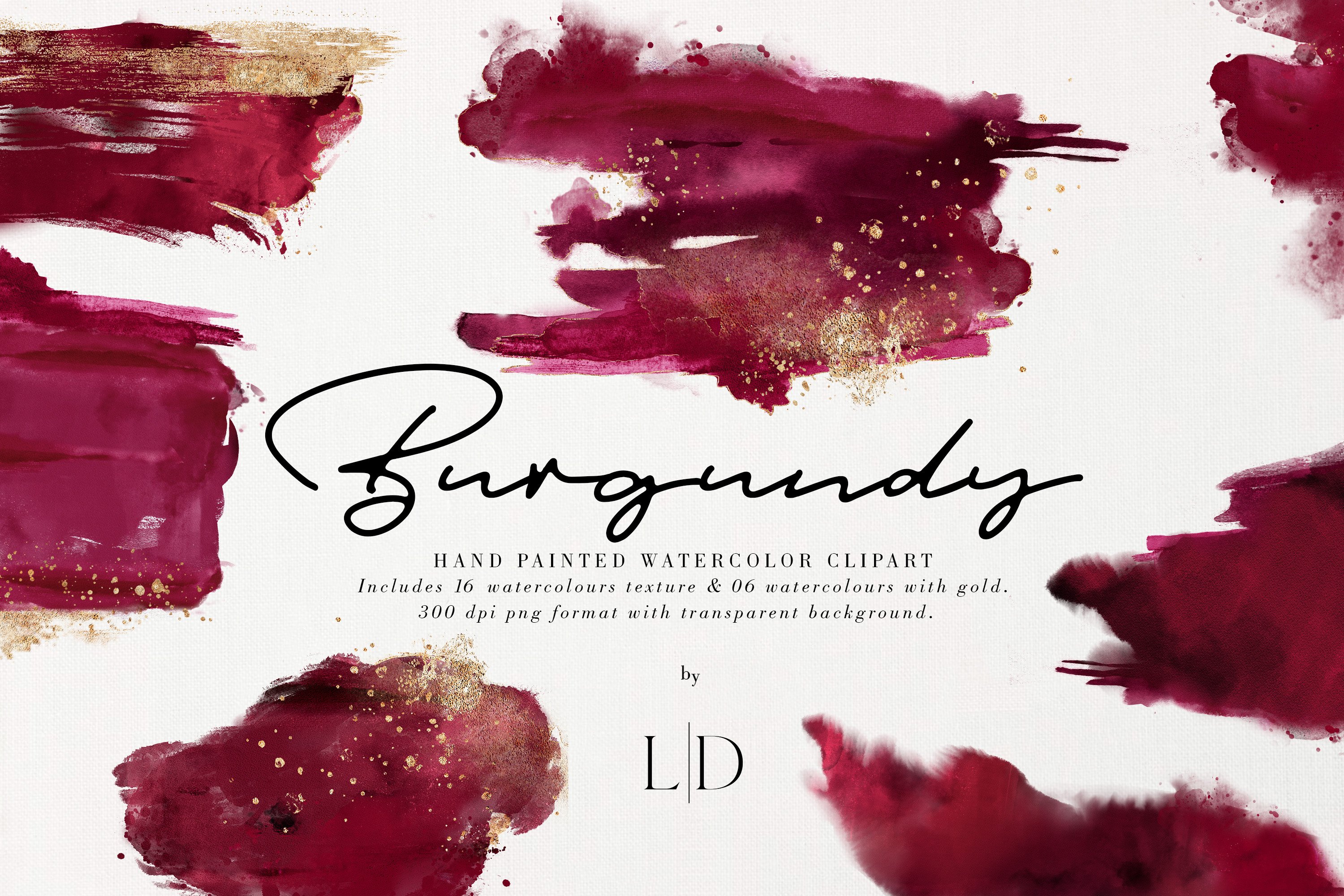 Burgundy Textures cover image.