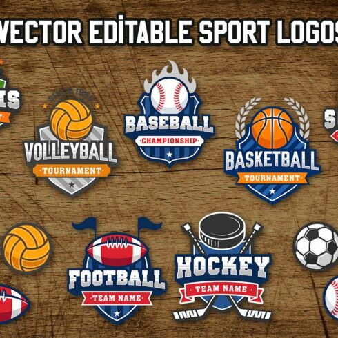 Sports Vintage Logos cover image.
