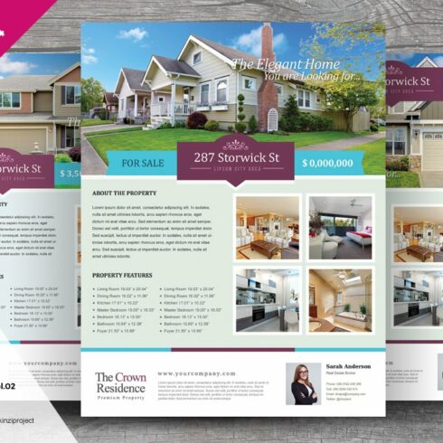 Real Estate Flyer Template Vol.02 cover image.