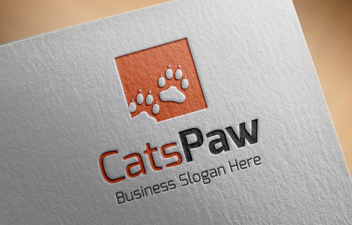 Cats Paw Style Logo cover image.