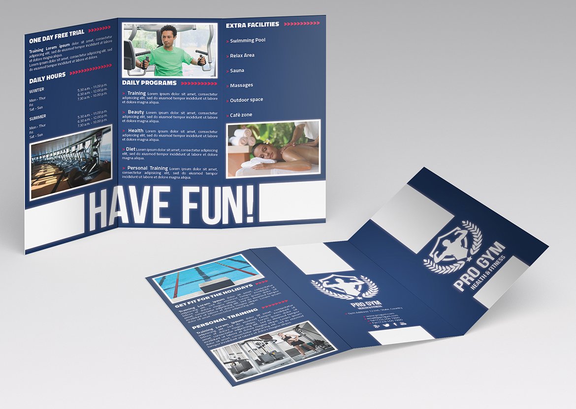 Trifold Brochures Bundle 03 preview image.