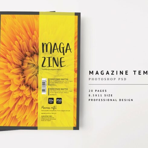 Magazine Template 06 cover image.