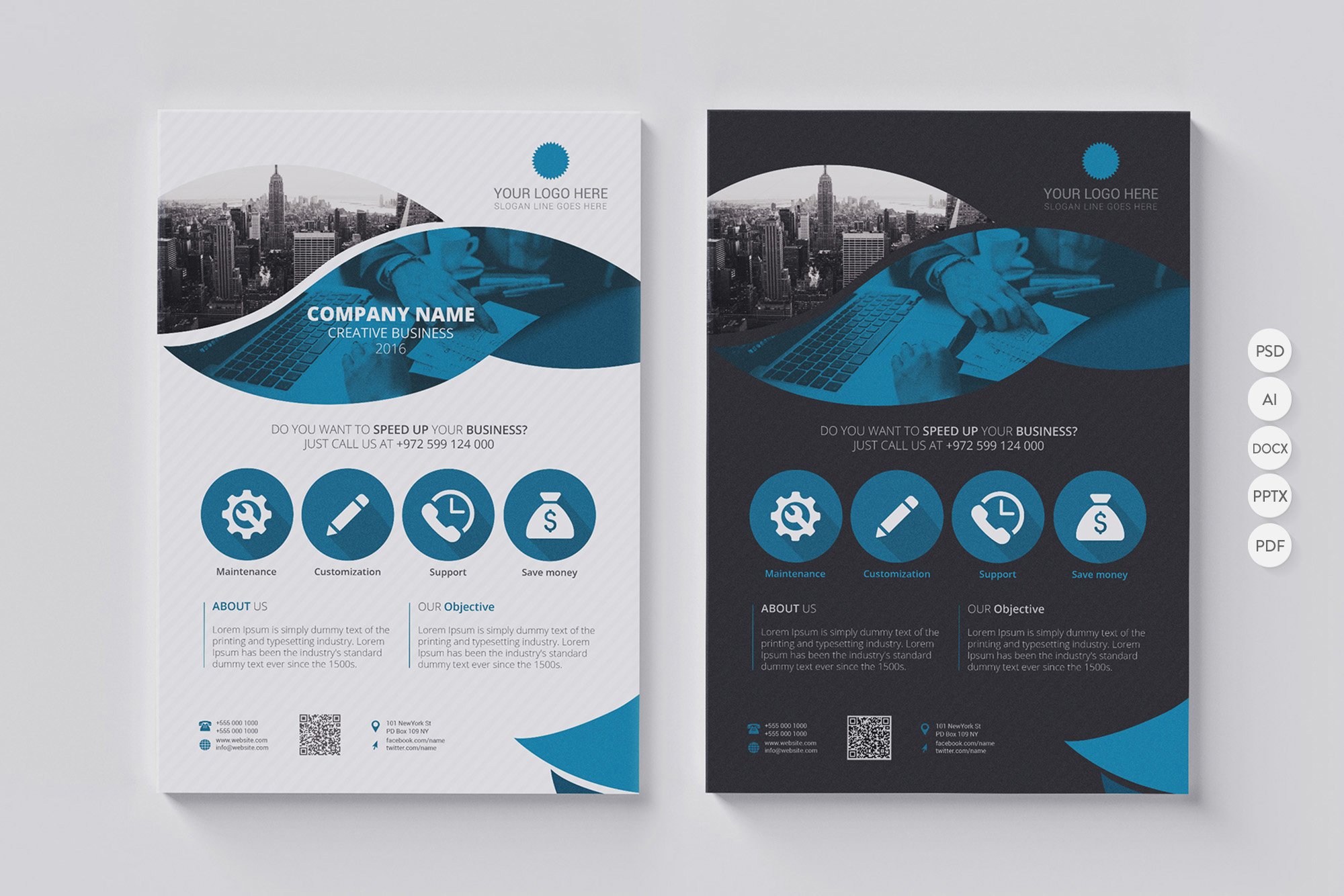 20 Corporate Flyer-Double Sided preview image.