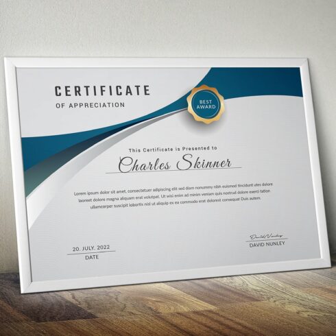Corporate Certificate cover image.