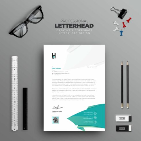 Letterhead cover image.