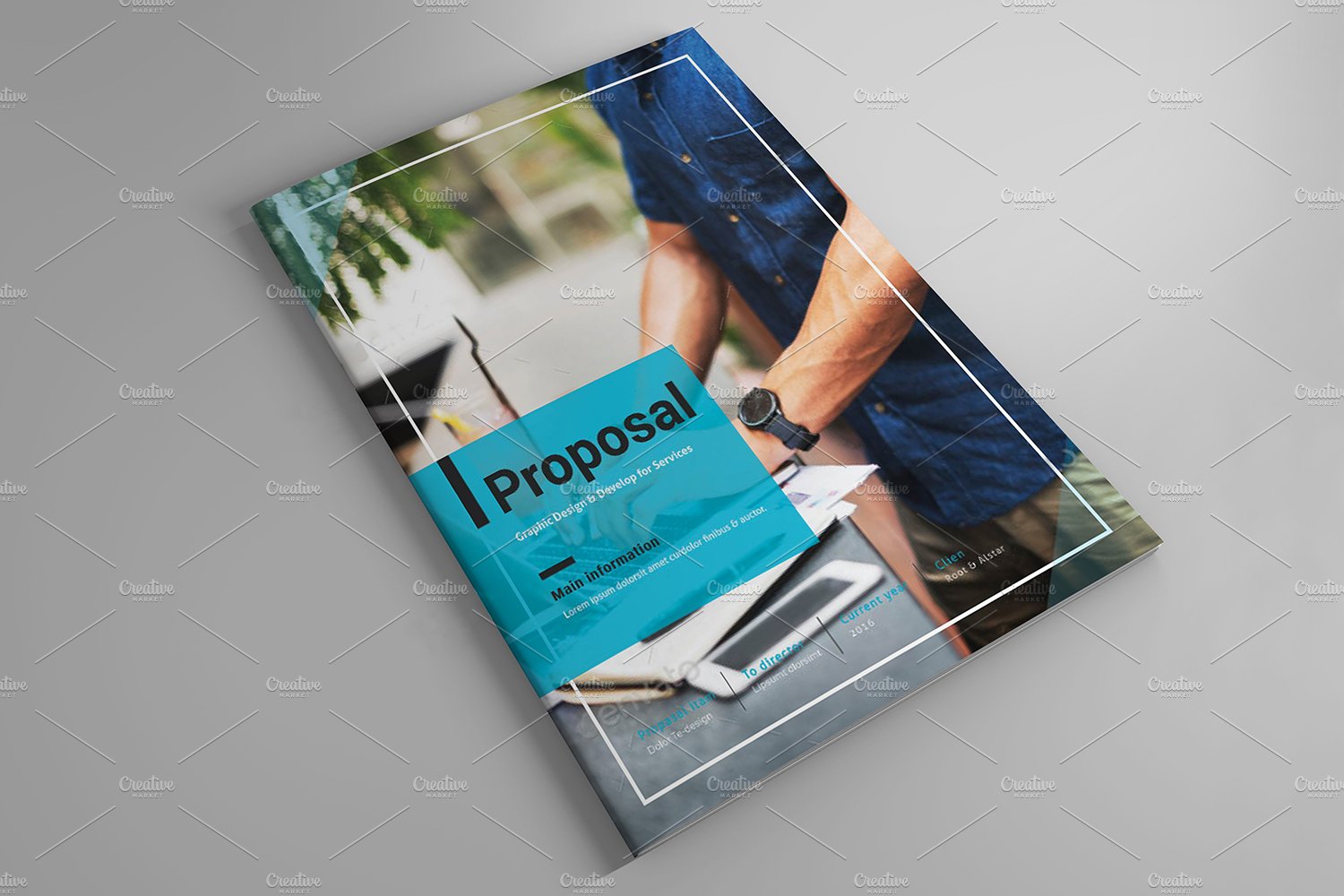 InDesign Business Proposal-V560 preview image.