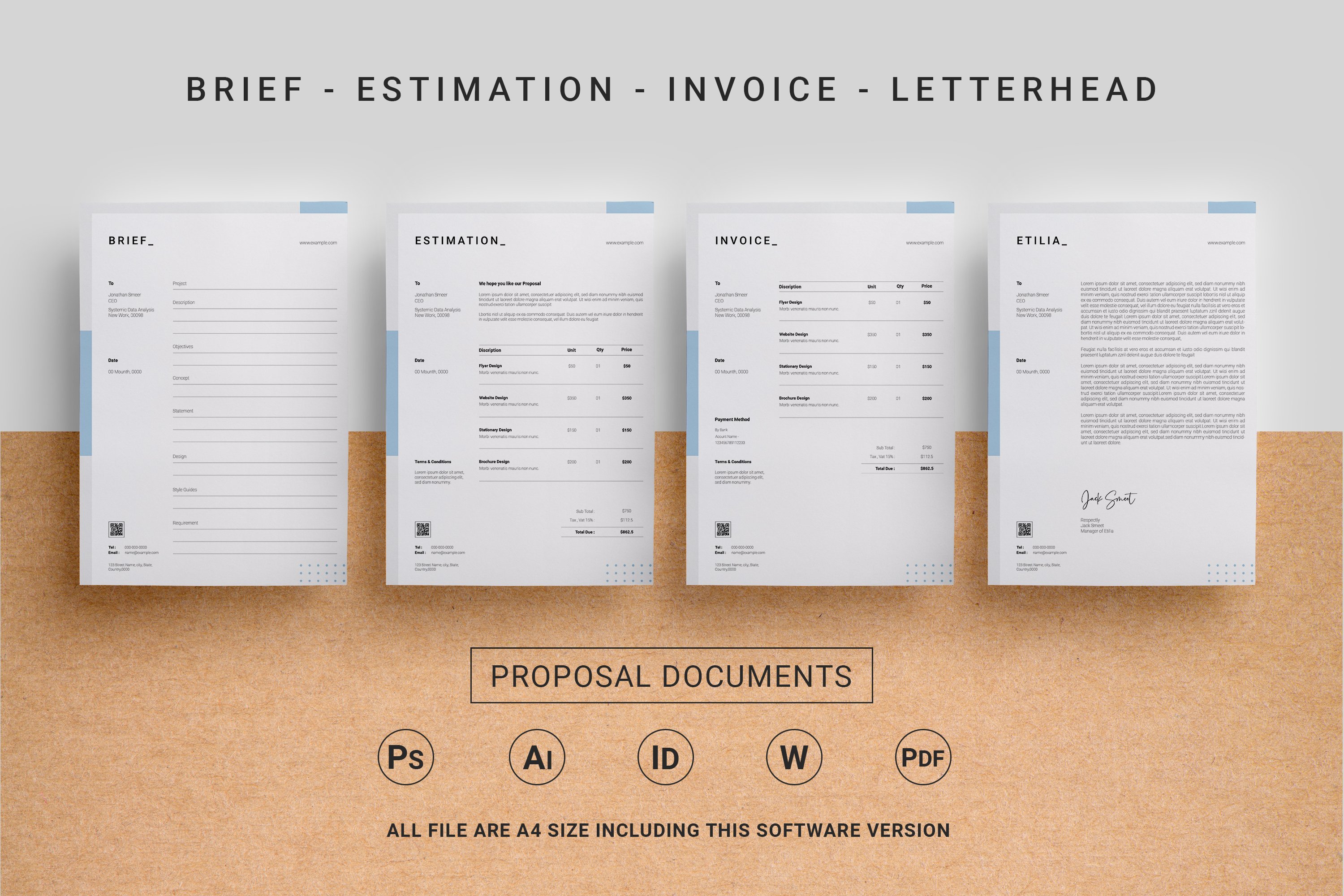 Proposal Document Templates vol-02 cover image.