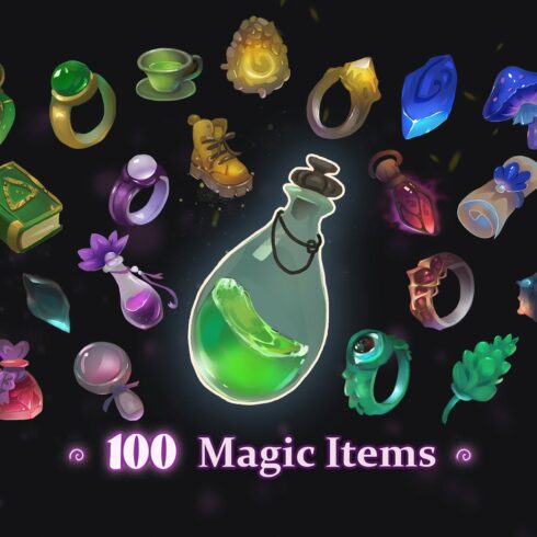 Stylized Magic Icons Pack Vol2 cover image.