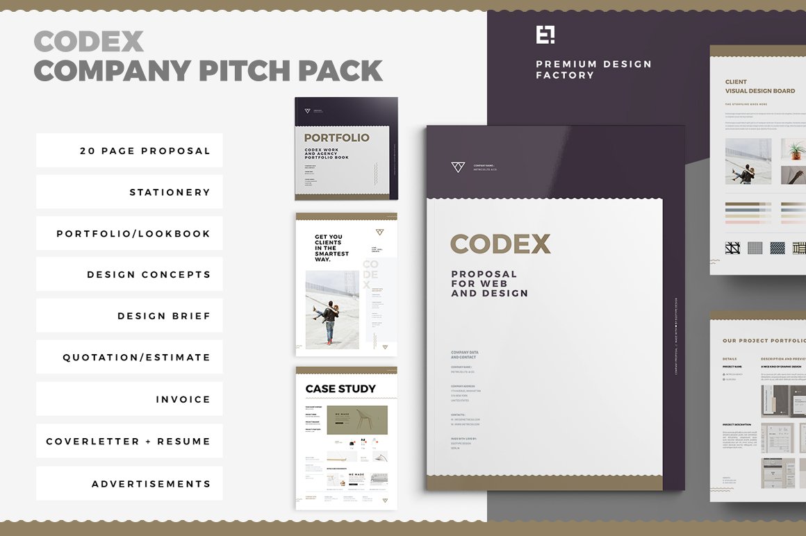 Codex Proposal Pitch Pack cover image.