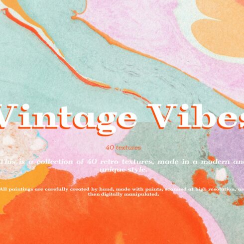 Vintage Vibes Textures cover image.