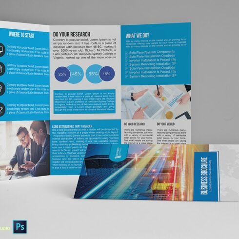 Trifold Business Brochure Vol03 cover image.
