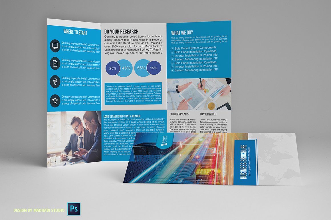 Trifold Business Brochure Vol03 cover image.
