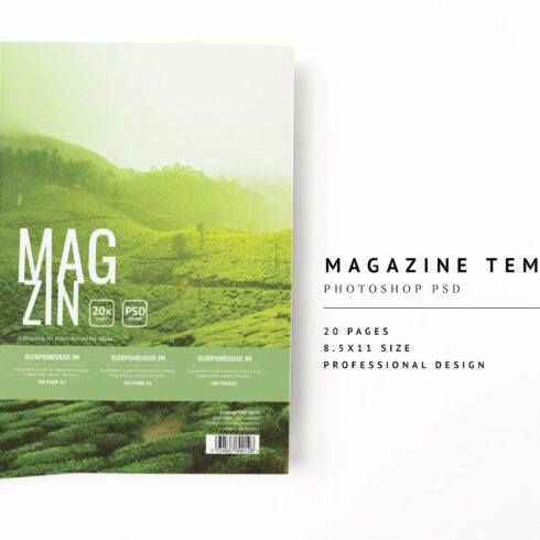 Magazine Template 10 cover image.
