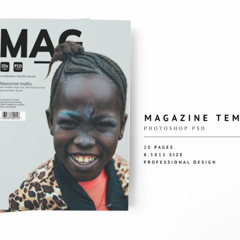 Magazine Template 08 cover image.