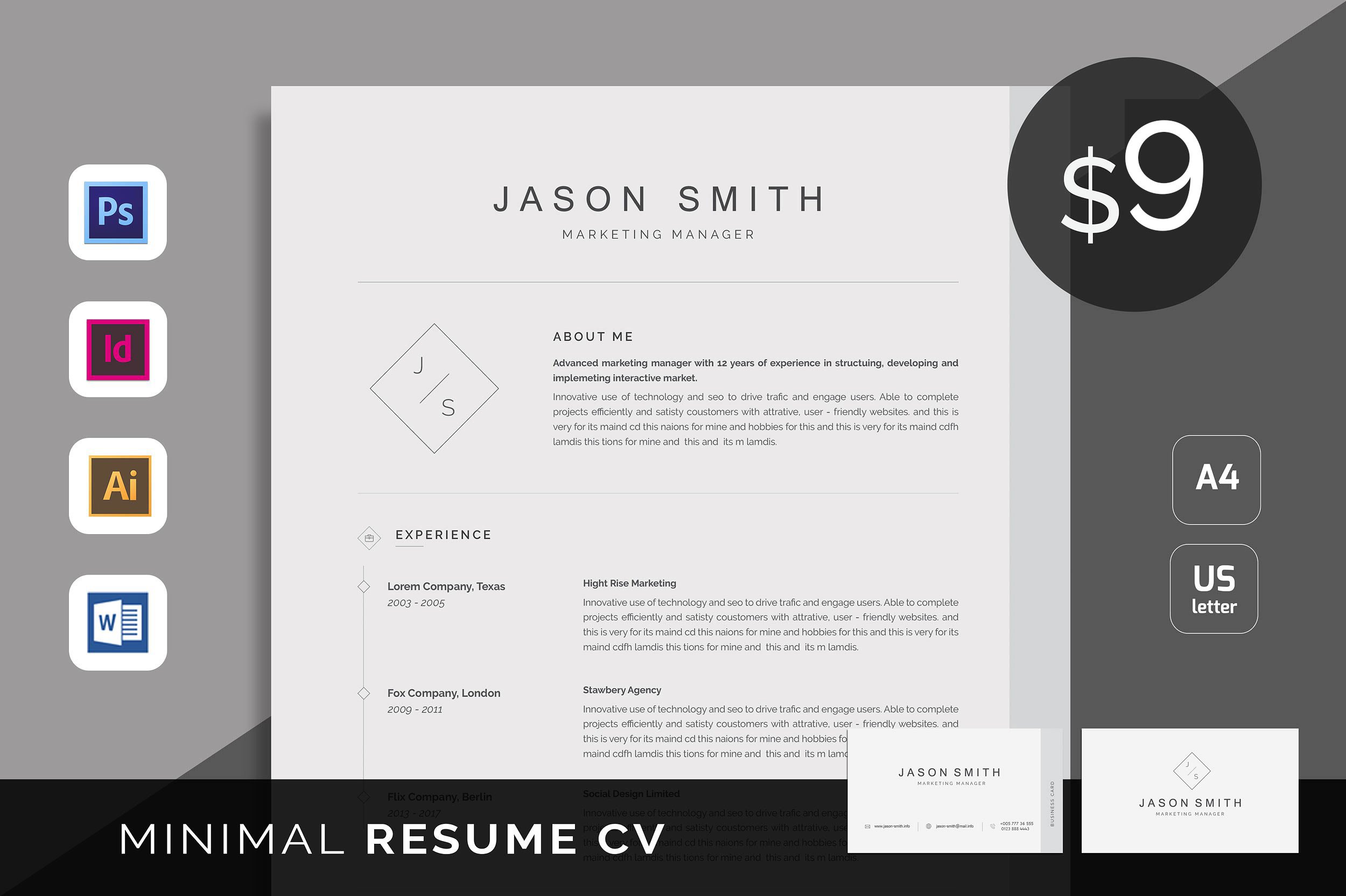 Cv-Resume cover image.