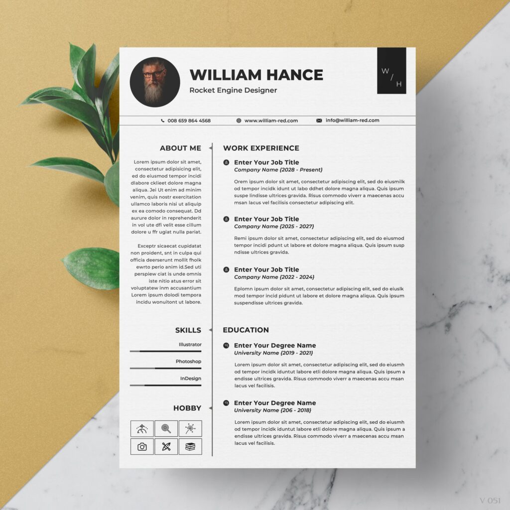 9+ Mechanical Engineering Resume Templates for 2024 - MasterBundles