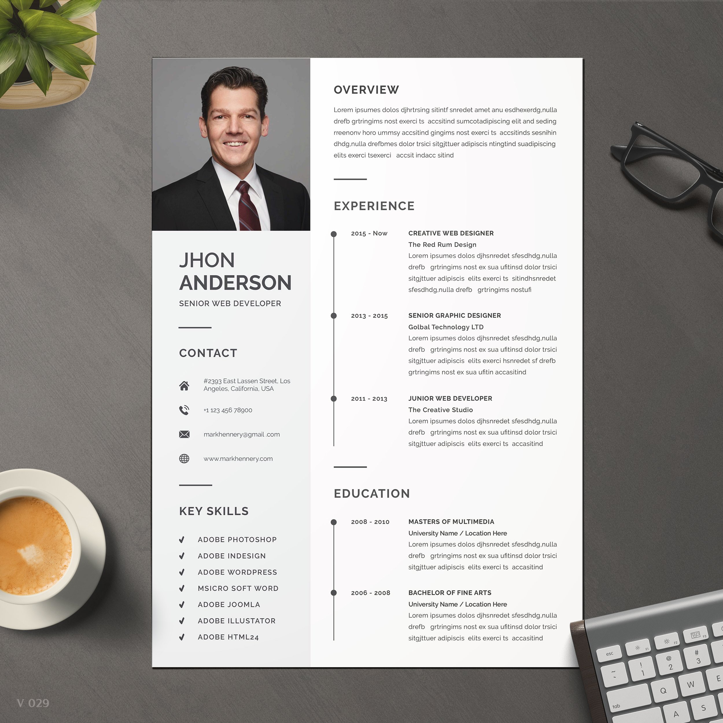 Word Resume/CV cover image.