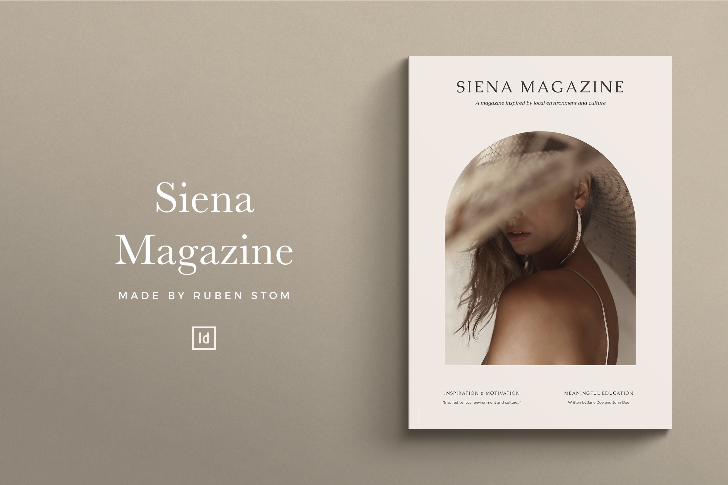 Siena Magazine cover image.