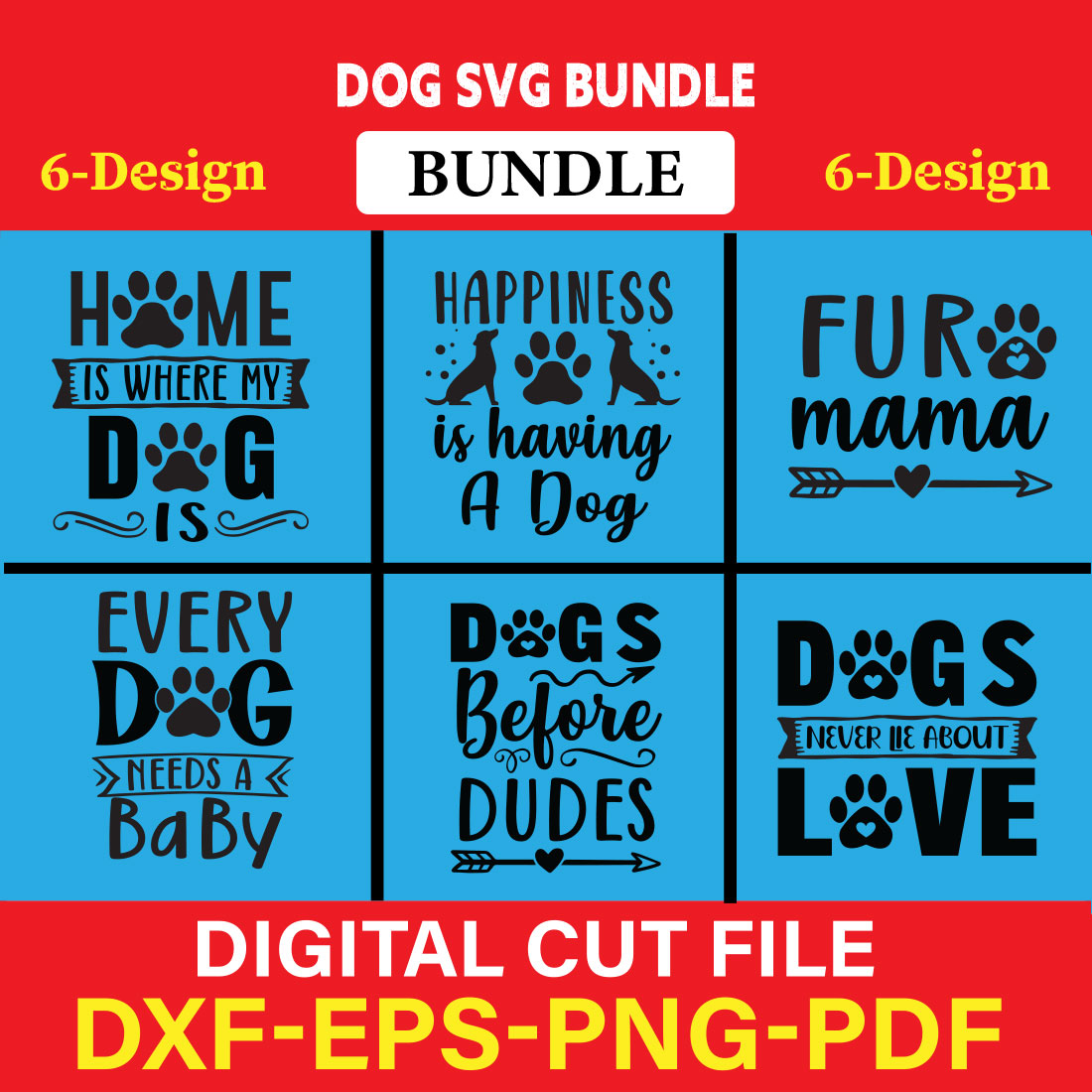 Dog T-shirt Design Bundle Vol-13 cover image.