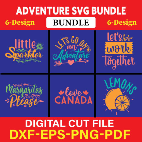 Adventure T-shirt Design Bundle Vol-4 cover image.