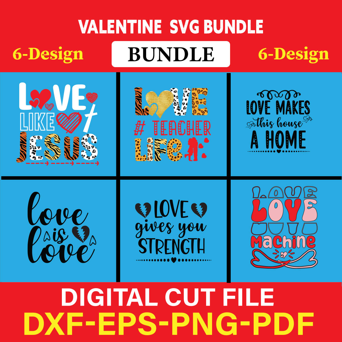 Valentine T-shirt Design Bundle Vol-15 cover image.