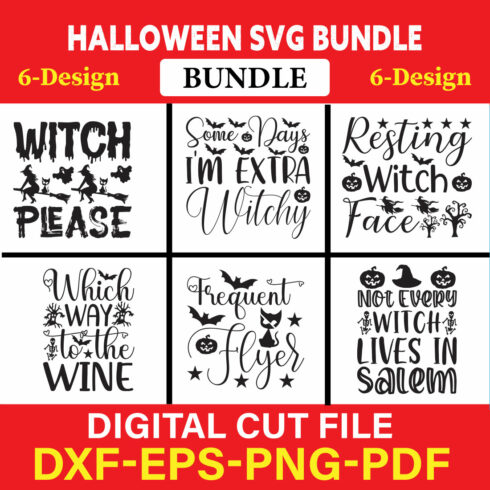 Halloween T-shirt Design Bundle Vol-12 cover image.