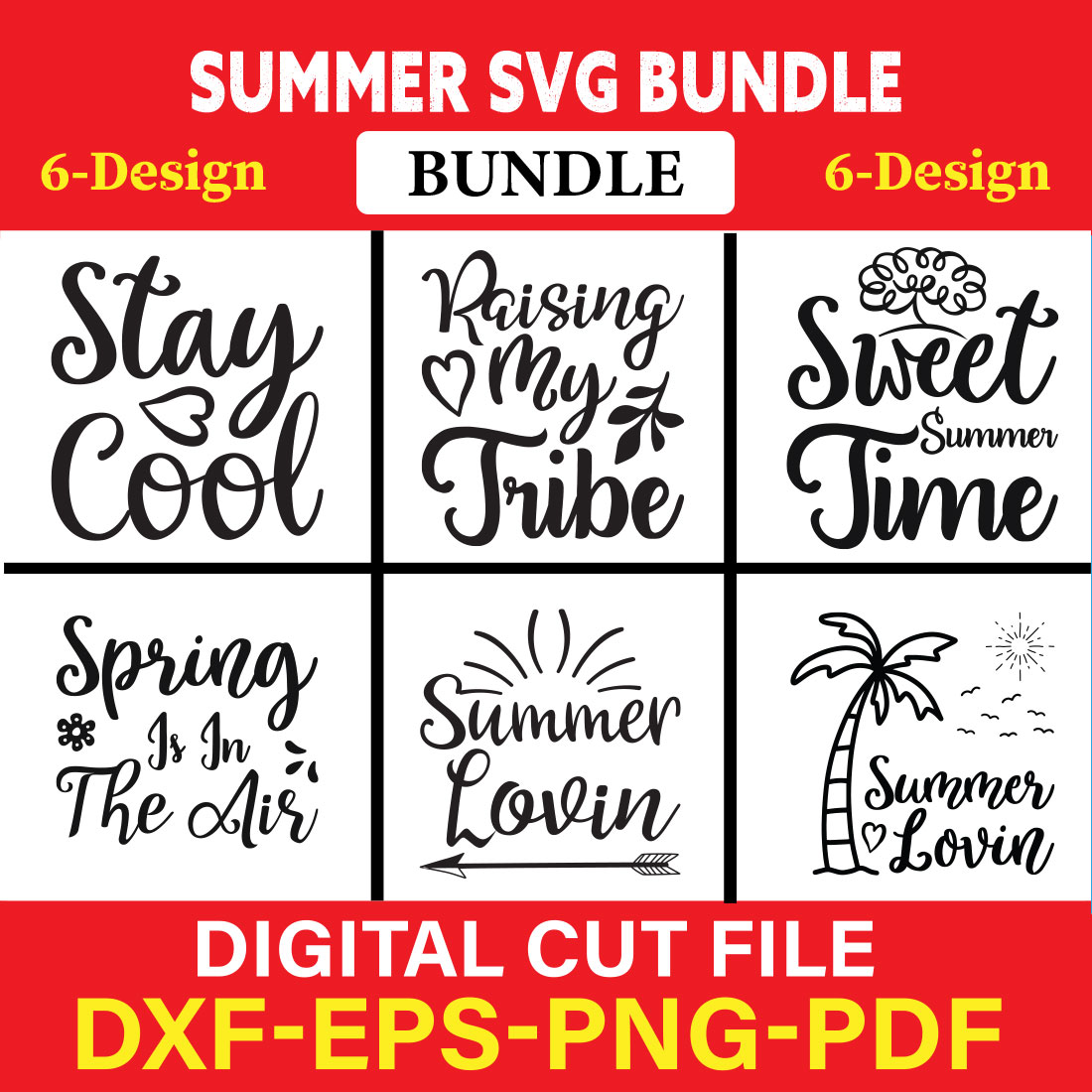 Summer T-shirt Design Bundle Vol-22 cover image.