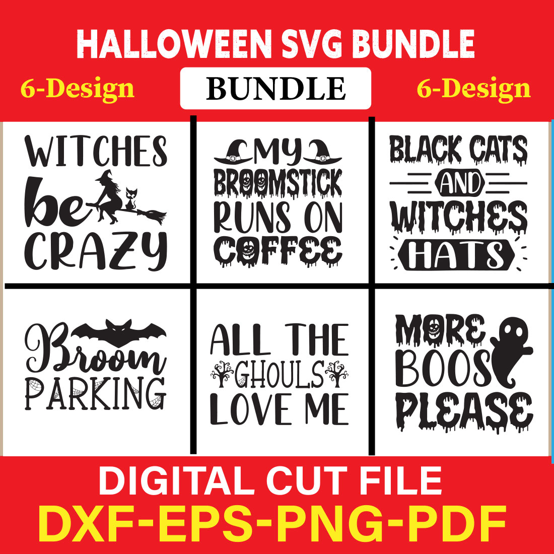 Halloween Svg Bundle, Halloween Bundle, Witch svg, Ghost svg, Pumpkin svg, Halloween Vector, Cricut, Funny Mom Svg Vol-10 cover image.