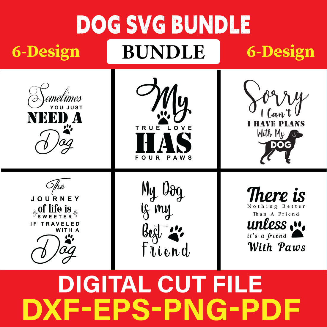 Dog T-shirt Design Bundle Vol-21 cover image.