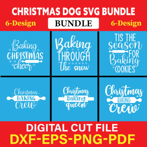 Pet Christmas Svg Bundle, Dog Christmas Svg, Dog Christmas Clipart, Christmas svg vol-05 cover image.