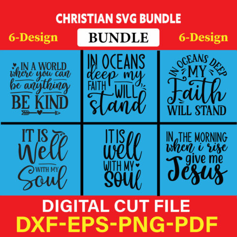 Christian T-shirt Design Bundle Vol-13 cover image.