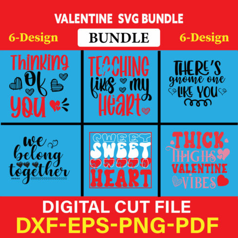 Valentine T-shirt Design Bundle Vol-22 cover image.