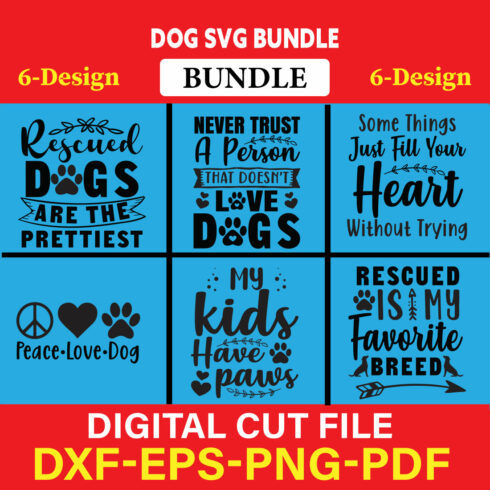 Dog T-shirt Design Bundle Vol-9 cover image.