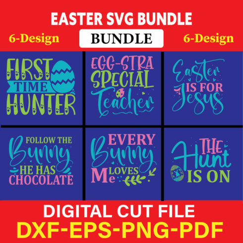 Easter T-shirt Design Bundle Vol-3 cover image.