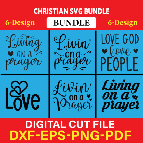 Christian T-shirt Design Bundle Vol-16 cover image.