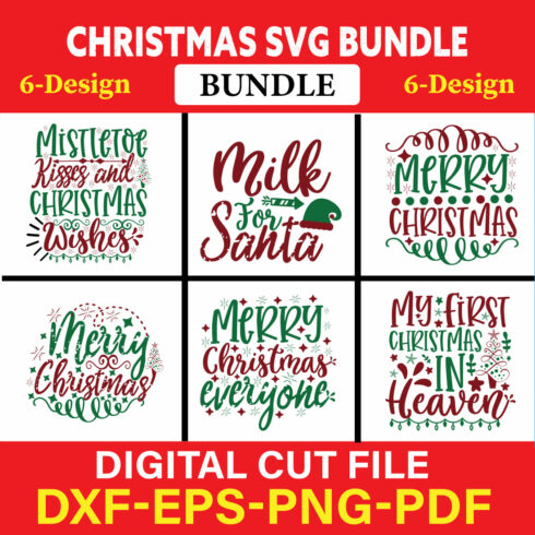 Christmas T-shirt Design Bundle Vol-36 cover image.