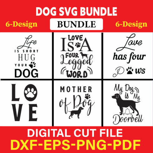 Dog T-shirt Design Bundle Vol-20 cover image.