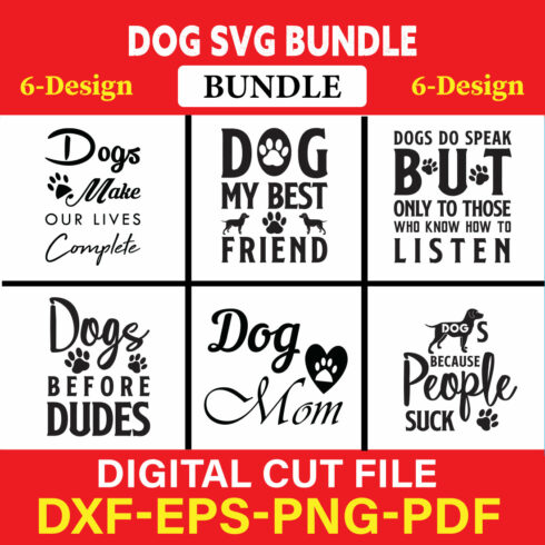 Dog T-shirt Design Bundle Vol-17 cover image.