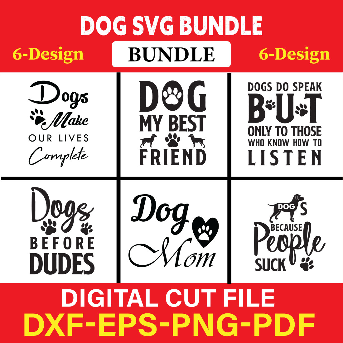 Dog T-shirt Design Bundle Vol-17 cover image.