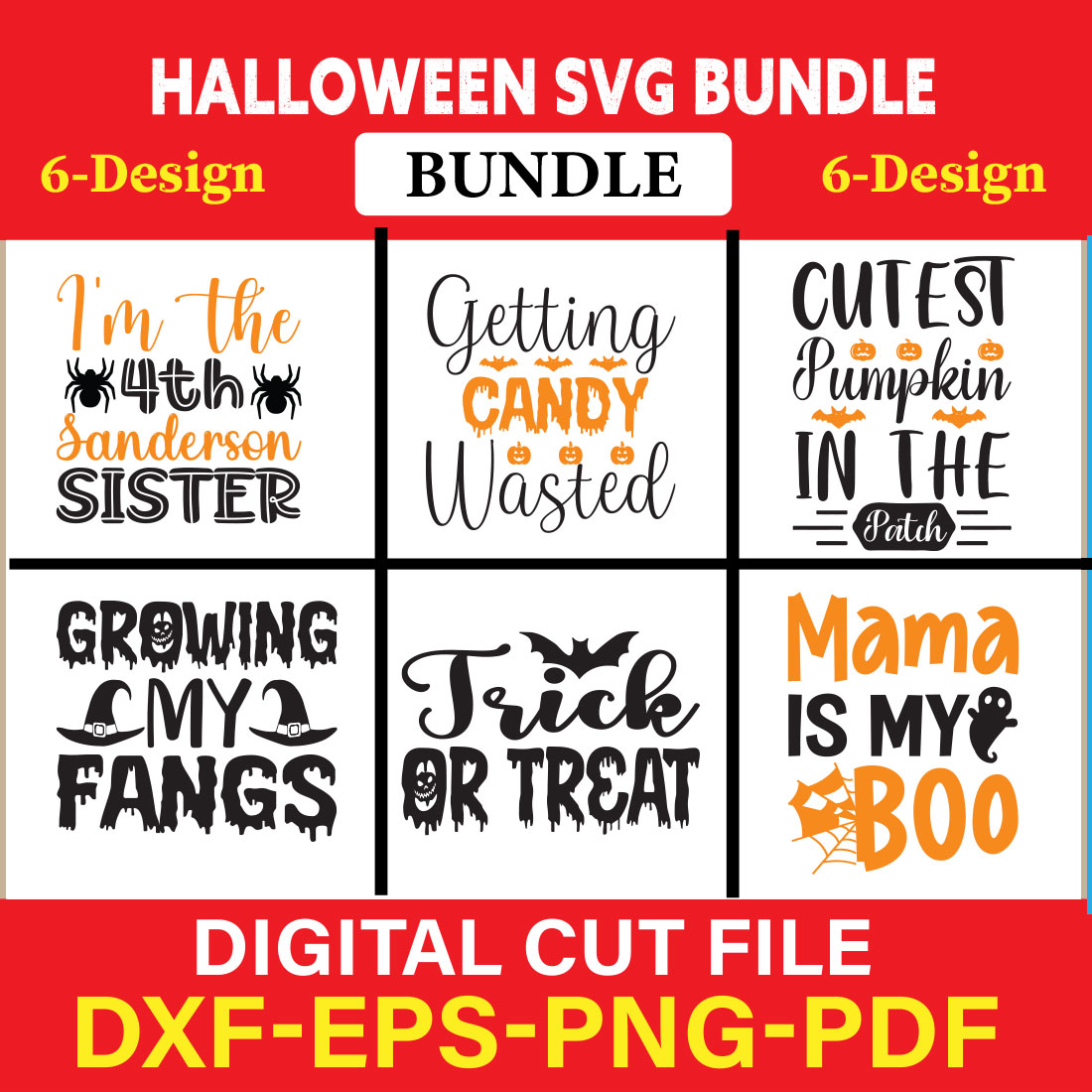 Halloween Svg Bundle, Halloween Bundle, Witch svg, Ghost svg, Pumpkin svg, Halloween Vector, Cricut, Funny Mom Svg Vol-07 cover image.