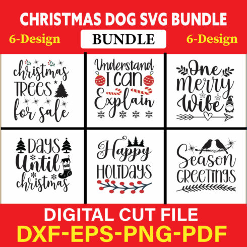 Christmas SVG Bundle / Funny Christmas SVG / Cut File vol-22 cover image.
