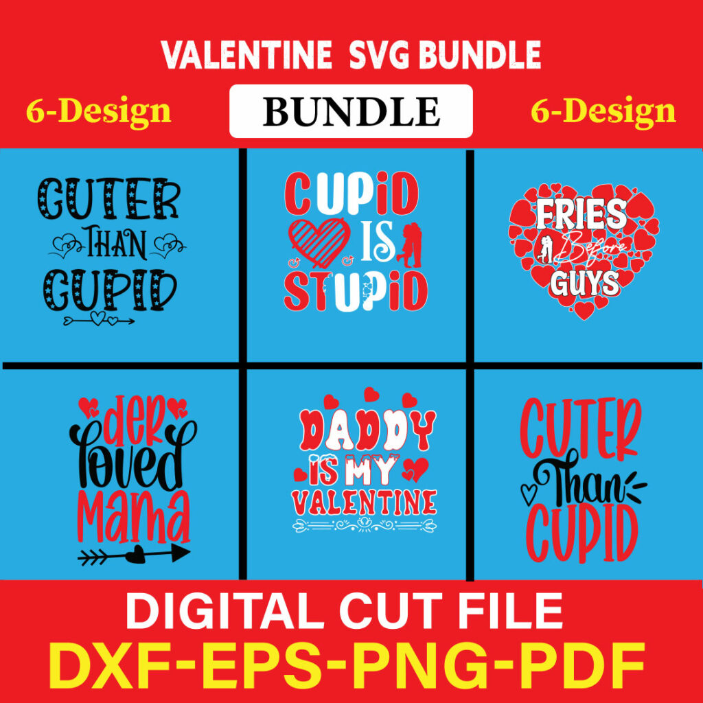 Valentine T Shirt Design Bundle Vol 10 Masterbundles