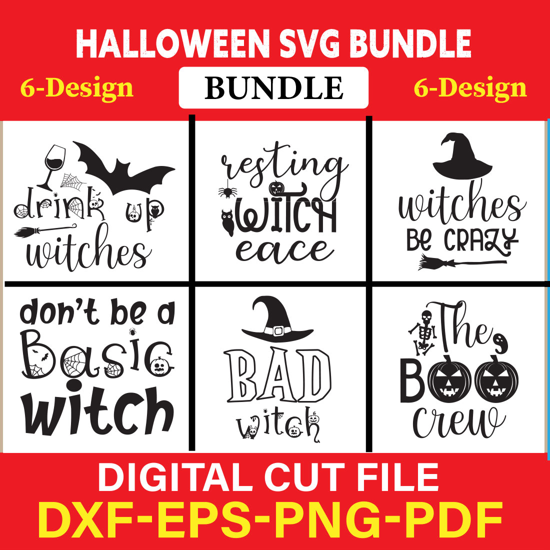 Halloween Svg Bundle, Halloween Bundle, Witch svg, Ghost svg, Pumpkin svg, Halloween Vector, Cricut, Funny Mom Svg Vol-18 cover image.