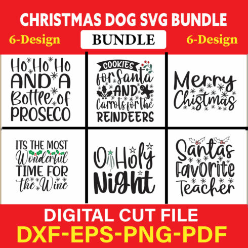 Christmas SVG Bundle / Funny Christmas SVG / Cut File vol-25 cover image.