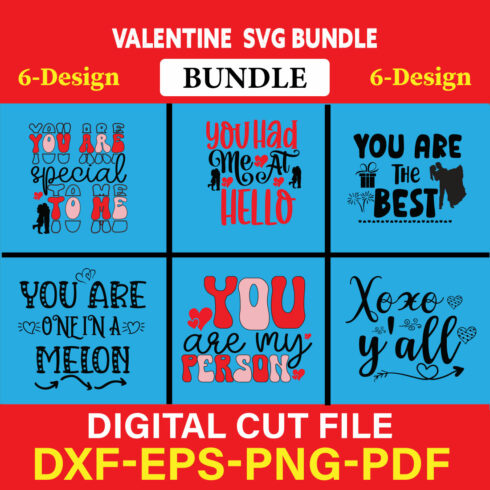 Valentine T-shirt Design Bundle Vol-24 cover image.