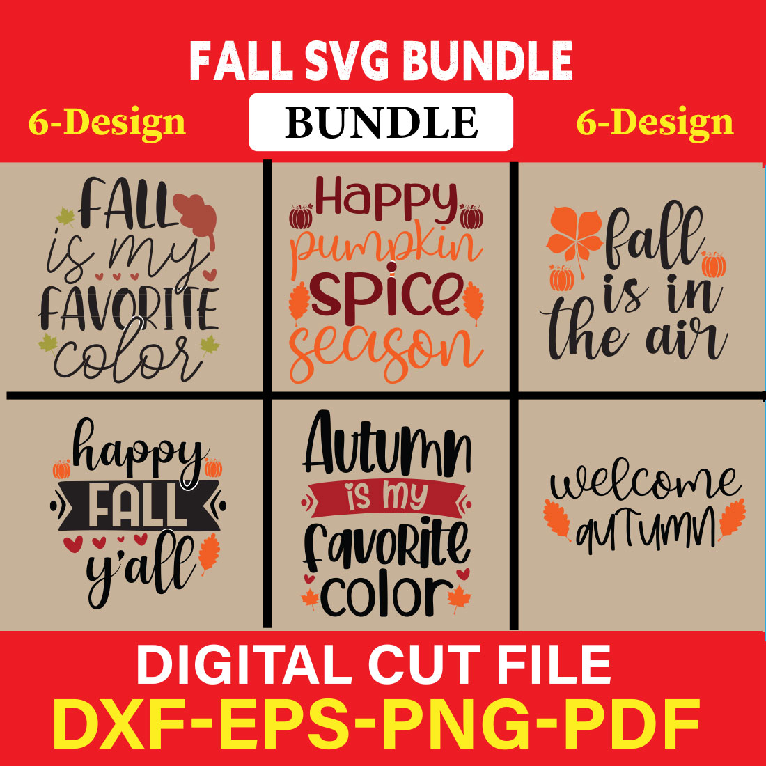 Fall SVG, Fall SVG Bundle, Autumn Svg, Thanksgiving Svg, Fall Svg Designs, Fall Sign, Autumn Bundle Svg, Vol-01 cover image.