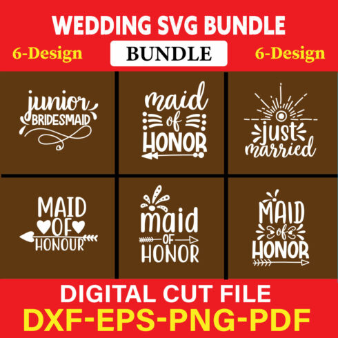 Wedding T-shirt Design Bundle Vol-20 cover image.