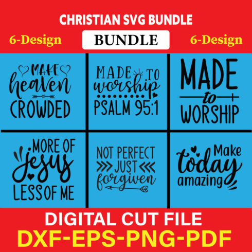 Christian T-shirt Design Bundle Vol-18 cover image.